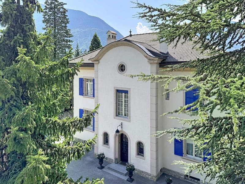 Rare à la vente, Maison de maître située à Veyras (2)