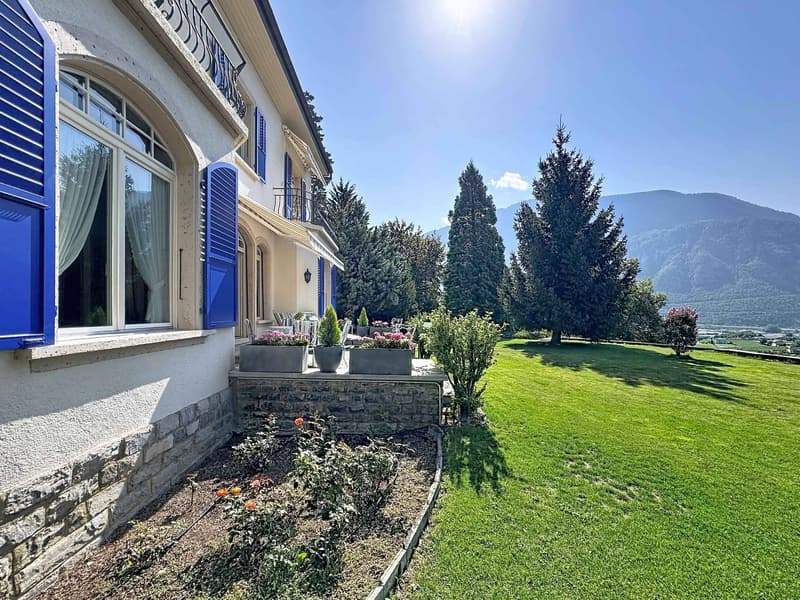 Rare à la vente, Maison de maître située à Veyras (3)