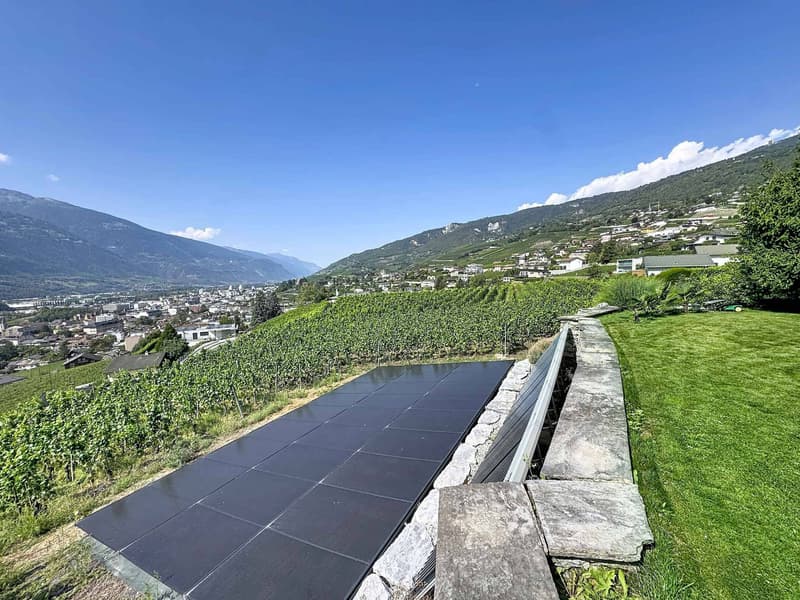 Rare à la vente, Maison de maître située à Veyras (12)