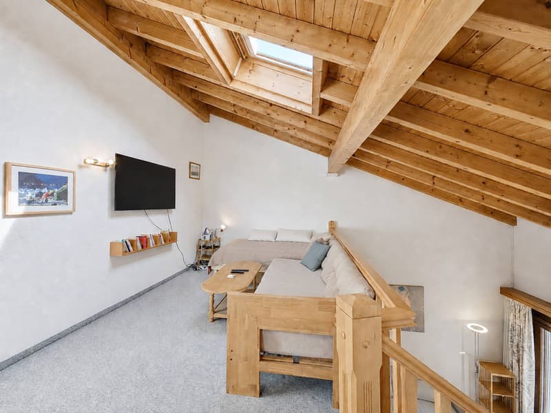 Attique en duplex Le privilège d'un accès direct aux Bains de Saillon (5)
