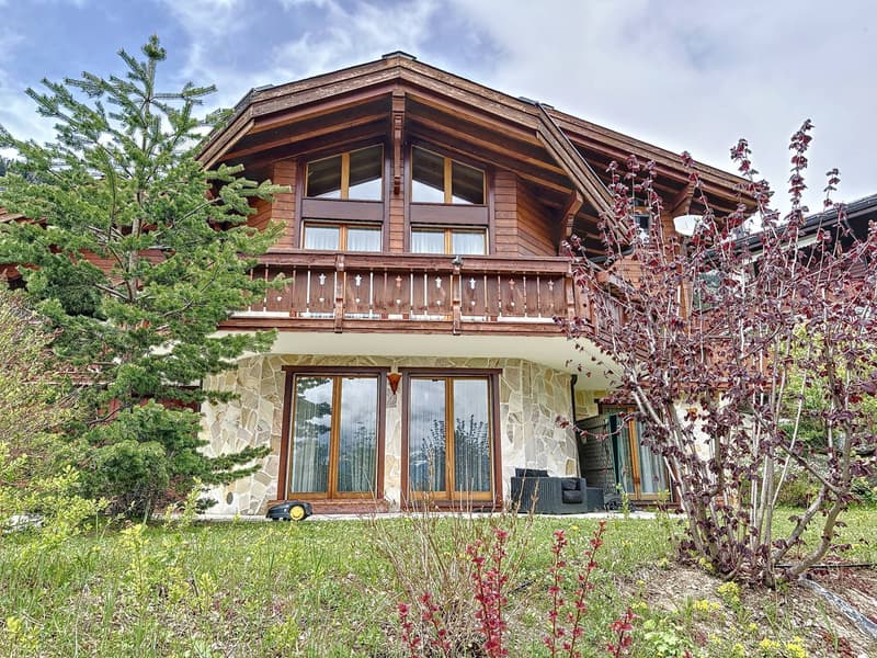 Magnifique chalet à deux pas du centre de la station d'Anzère (1)