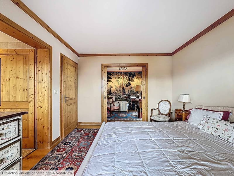 SPLENDIDE APPARTEMENT DE 5.5 PCES AVEC VUE PANORAMIQUE SUR LES ALPES À DEUX PAS DU CENTRE (6)