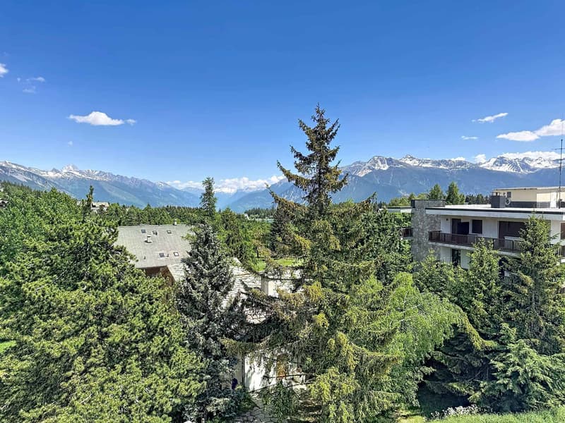 Situation exceptionnelle au cur de Crans avec vue panoramique (3)