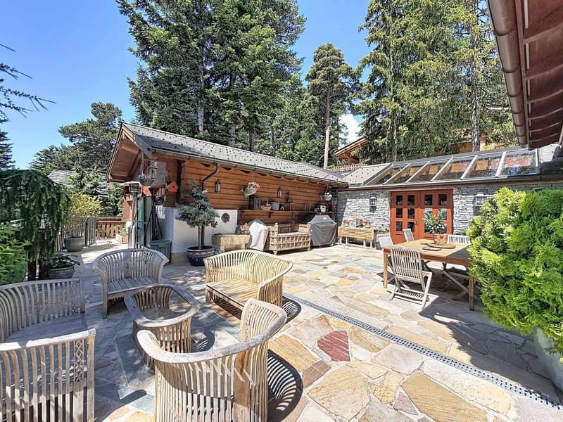 Magnifique chalet avec piscine et spa, à l'abri des regards (4)