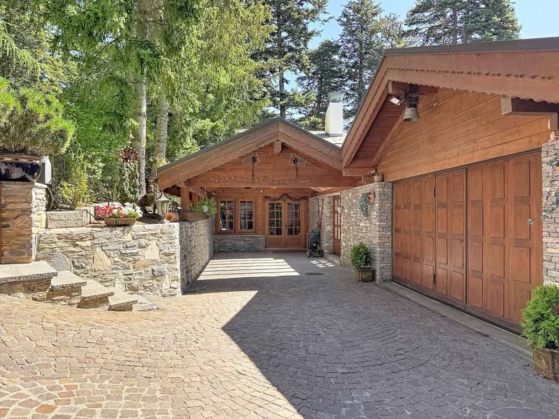Magnifique chalet avec piscine et spa, à l'abri des regards (9)