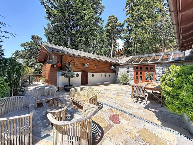 Magnifique chalet avec piscine et spa, à l'abri des regards (4)