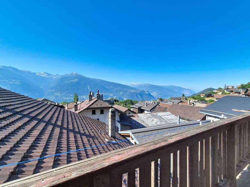 Duplex à rénover au cur de Chermignon-d'en-Haut (1)