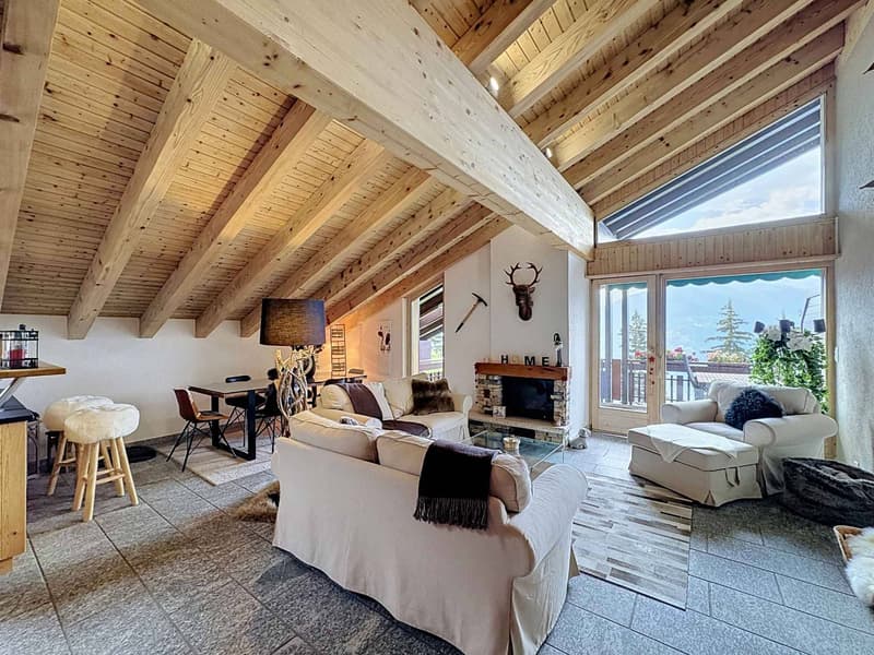 Très beau 4.5 pièces en duplex/attique avec très belle vue sur les Alpes (3)