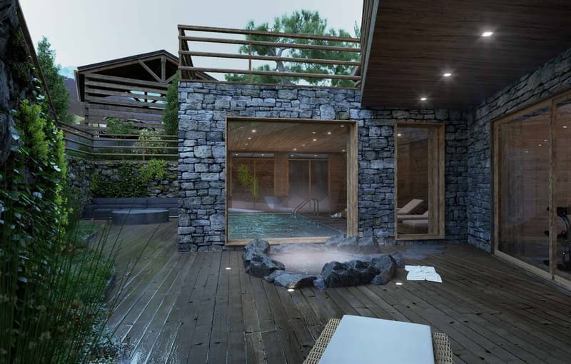 MAGNIFIQUE ET LUXUEUX CHALET A CONSTRUIRE - SKI IN/OUT (7)
