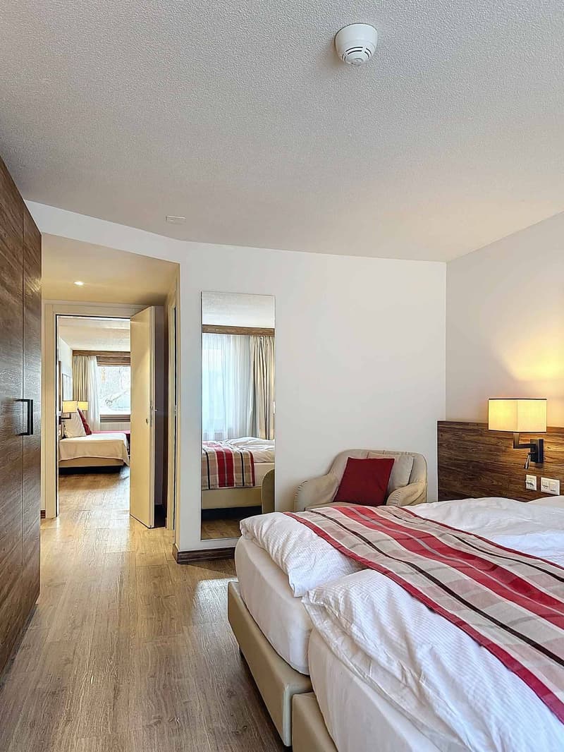 Appartement exclusif de 2,5 pièces, investissement attractif : appartement central à Zermatt avec utilisation hôtelière et personnelle (9)