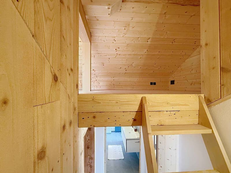 Appartement mansardé charmant de 3 1/2 pièces au cur de Randa (7)