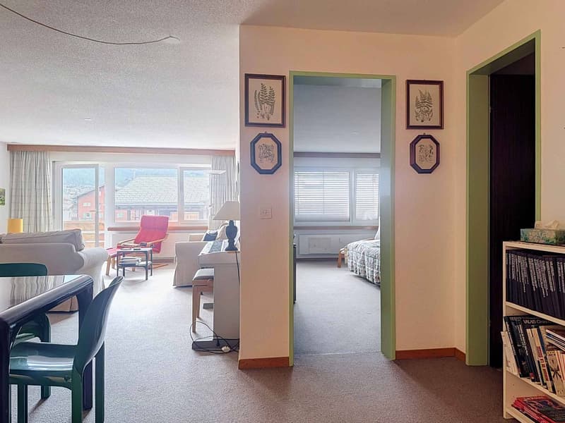 Appartement 2,5 pièces résidence secondaire exclusif avec vue dégagée sur le Cervin (5)