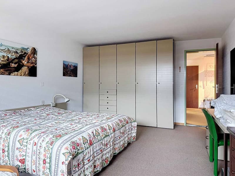 Appartement 2,5 pièces résidence secondaire exclusif avec vue dégagée sur le Cervin (9)