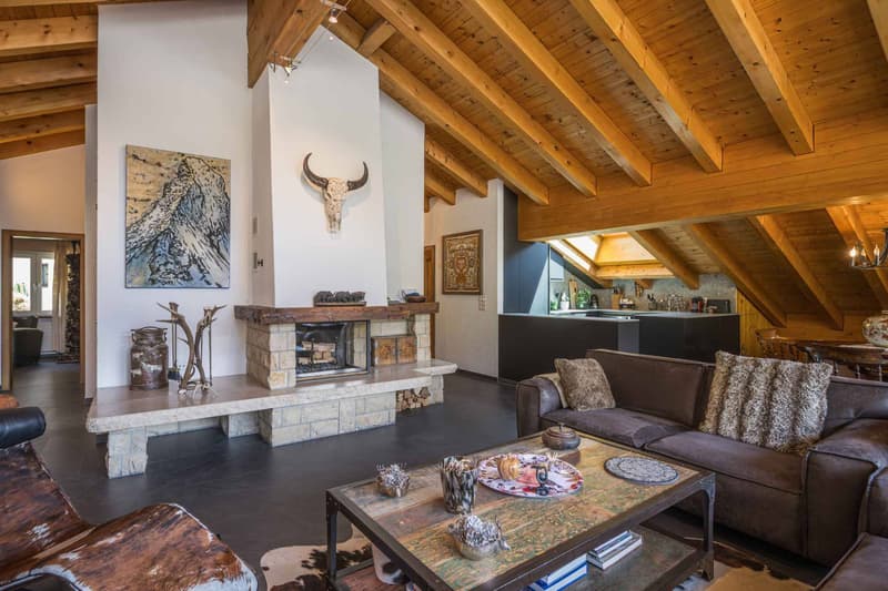 Appartement penthouse exclusif à Zermatt avec vue unique sur le Cervin (2)