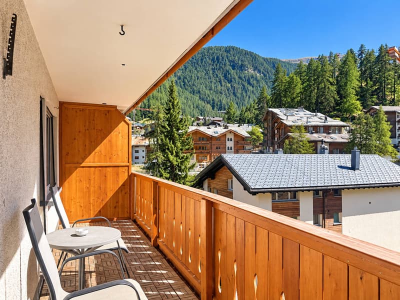 Appartement de 3,5 pièces résidence secondaire avec vue sur le Cervin (5)