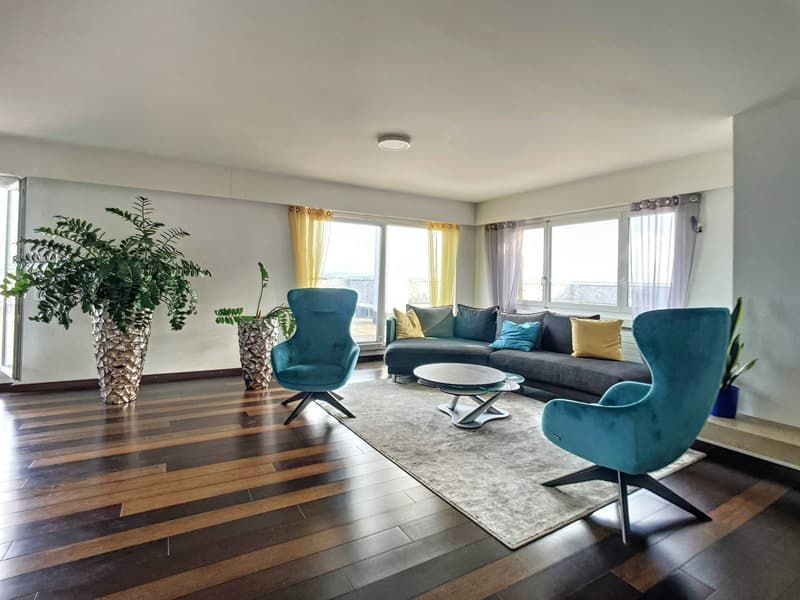 Penthouse de standing de 6,5 pièces dominant le lac et les montagnes (3)