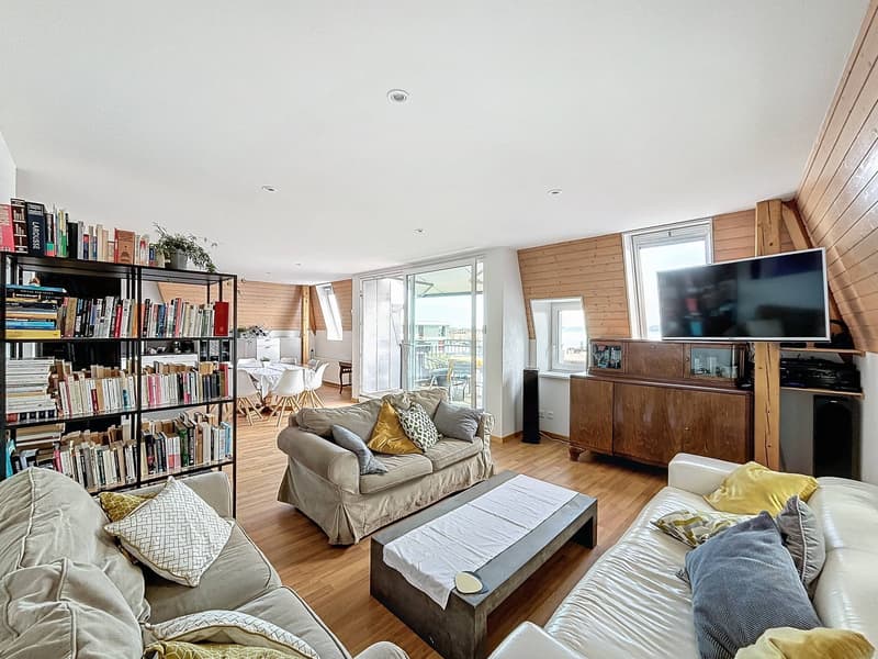 Duplex avec vue panoramique sur le lac et les Alpes (3)