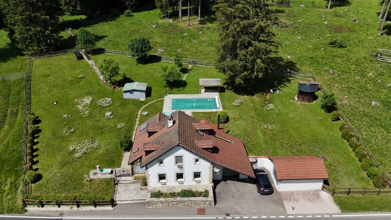 Propriété de caractère à proximité immédiate de l'Étang de la Gruère (11)