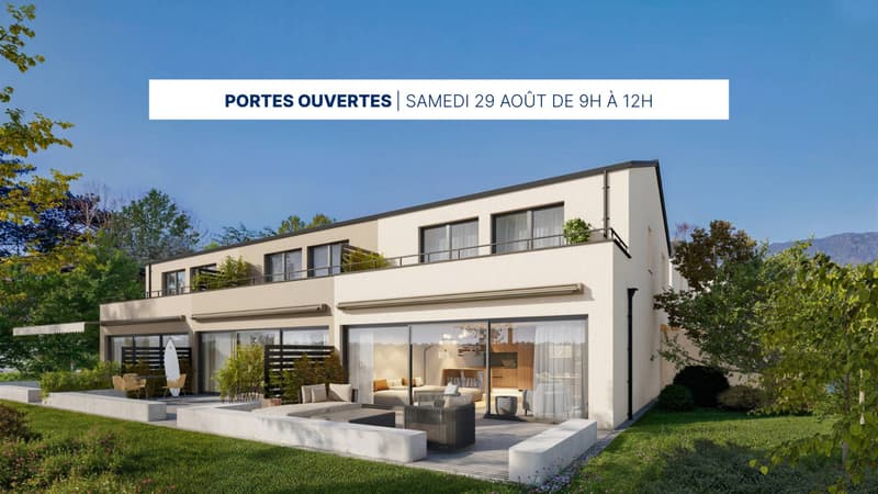 Les Rives de Gorgier 9 villas contiguës au bord de l'eau (1)