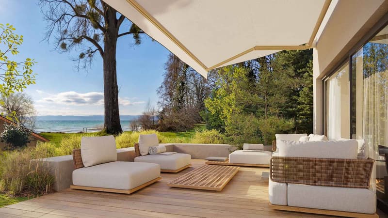 Les Rives de Gorgier 9 villas contiguës au bord de l'eau (2)