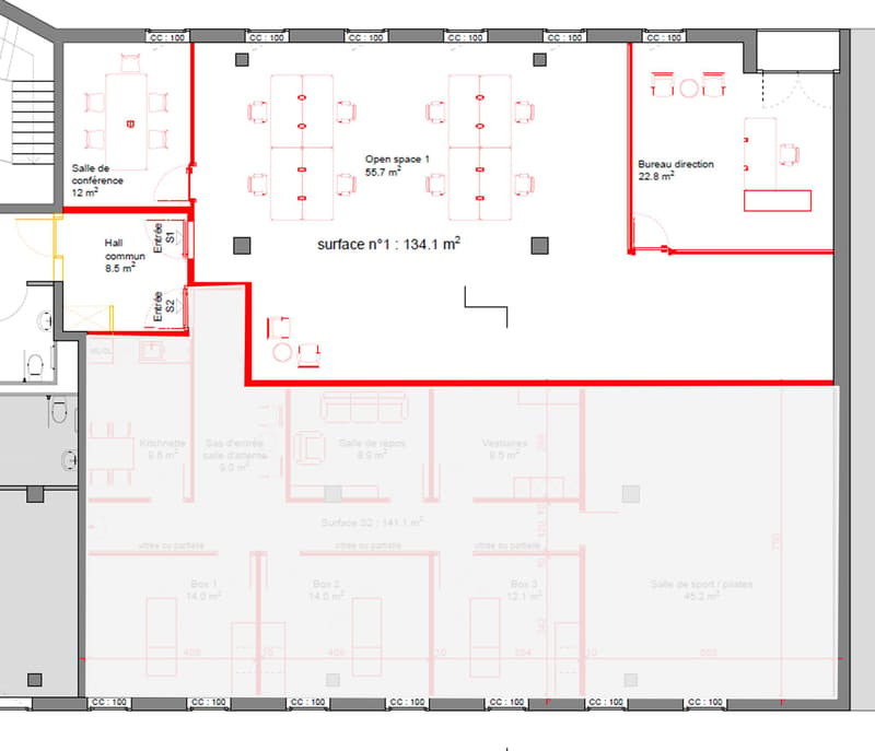 Bureaux 134 m2 - secteur Plainpalais/HUG (5)