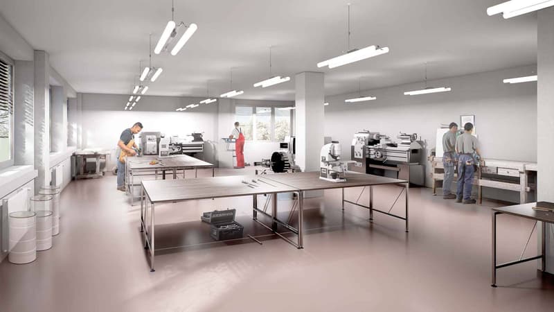 Atelier,dépôt, locaux de 490 m2 à louer à Lausanne (1)