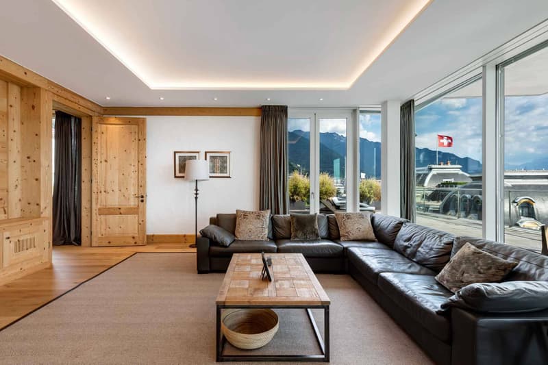 Appartement unique, entre luxe alpin et modernité (6)