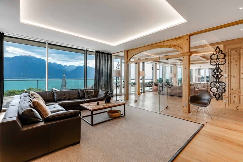 Appartement unique, entre luxe alpin et modernité (4)