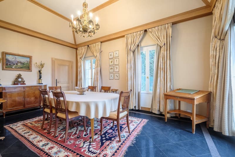Vaste maison de maître divisée en 2 logements avec vue lac (7)