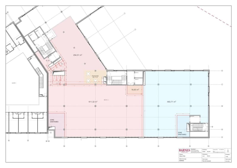 Magnifique surface de 500 m2 au 2ème étage d'un bâtiment moderne (13)