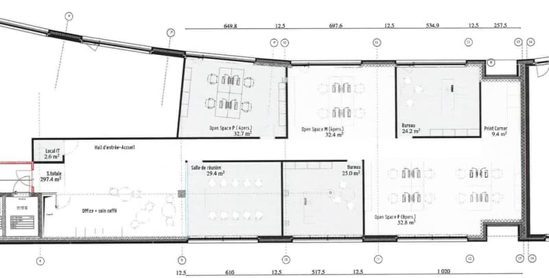 Bureau Plug & Play de 337 m²  Atrium Park, Meyrin (9)