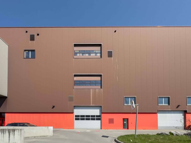 Dépôt Logistique -aménagé de racks - accès quais de Déchargement (6)