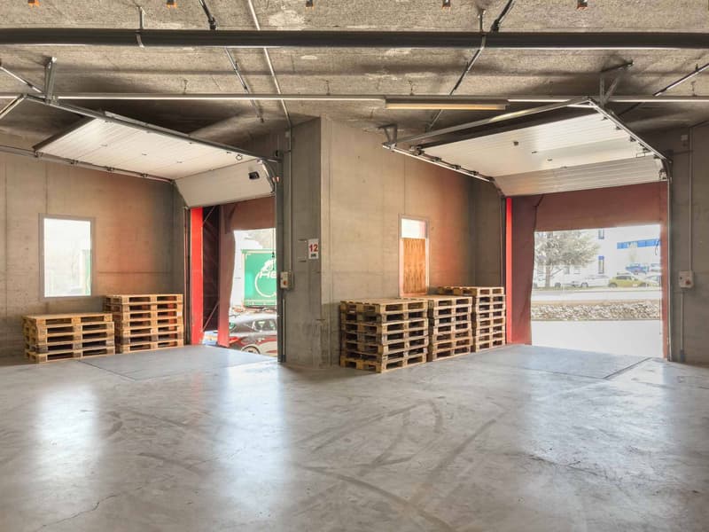 Magnifique dépôt Logistique de 1'000m² avec Quais de Déchargement (9)