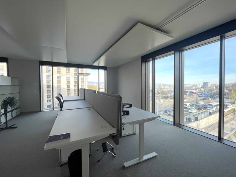 Bureaux modernes et lumineux  310 m² Gare de Lancy Bachet (9)