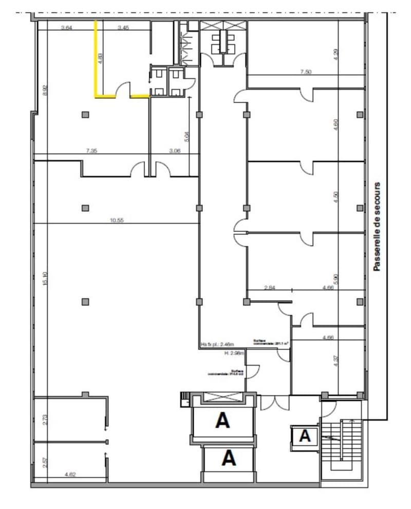 Surface d'atelier ou bureau de 314m² à Carouge (4)