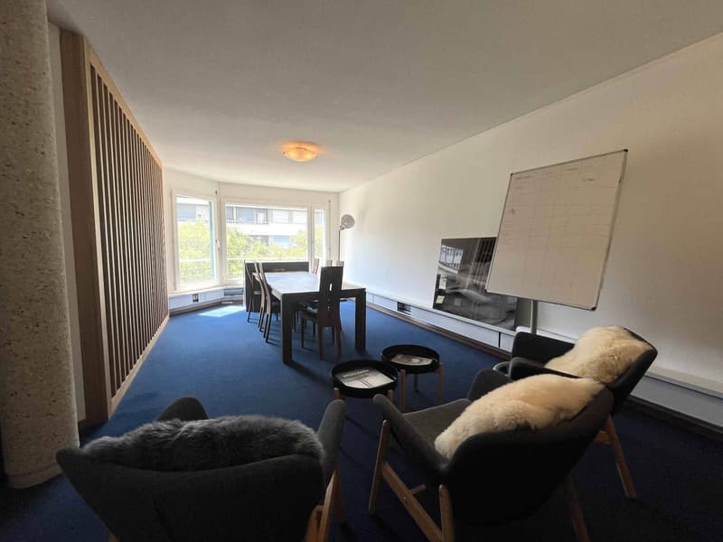 Bureaux administratifs meublés de 118 m² Carouge (7)