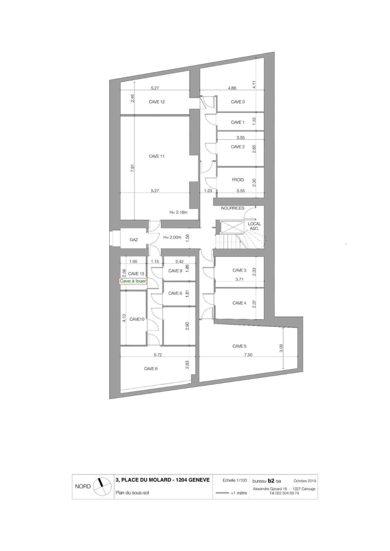 Place du Molard - Cave 5m2 (2)