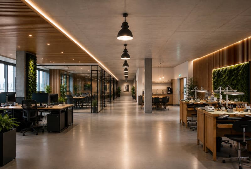 Magnifique surface de 588 m2 au 2ème étage d'un bâtiment moderne (2)