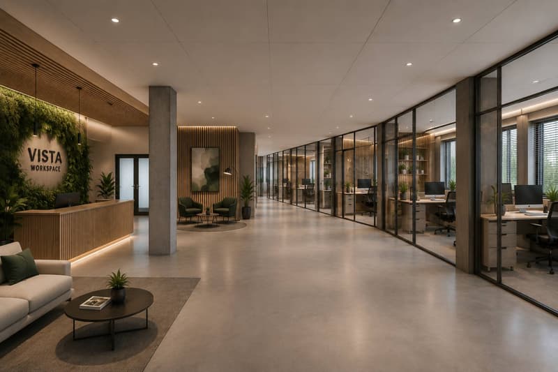 Magnifique surface de 588 m2 au 2ème étage d'un bâtiment moderne (3)