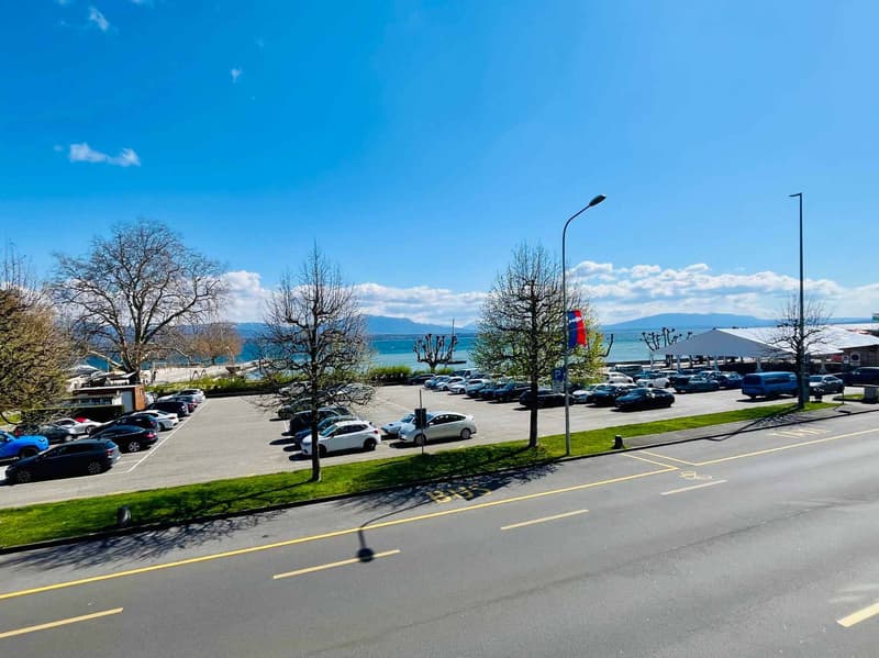 Bureaux traversants de 90 m² avec vue sur le Lac Léman et spacieuse terrasse (2)