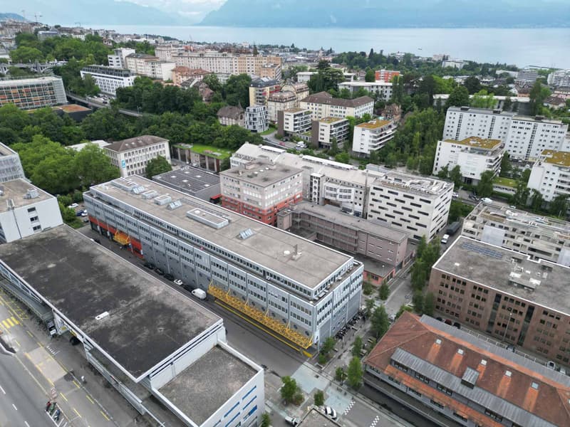 Lausanne : Espace industriel et commercial au RDC (8)