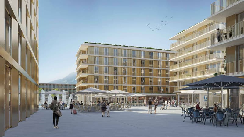 OPPORTUNITÉ - Arcade neuve de 75 m2 à louer dans le quartier Cour de Gare (3)