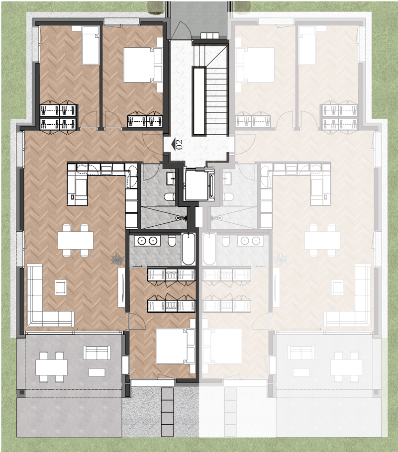 Residenza Ammos – Esclusivo 4.5 locali con 375 m² di giardino privato ad Ascona (14)