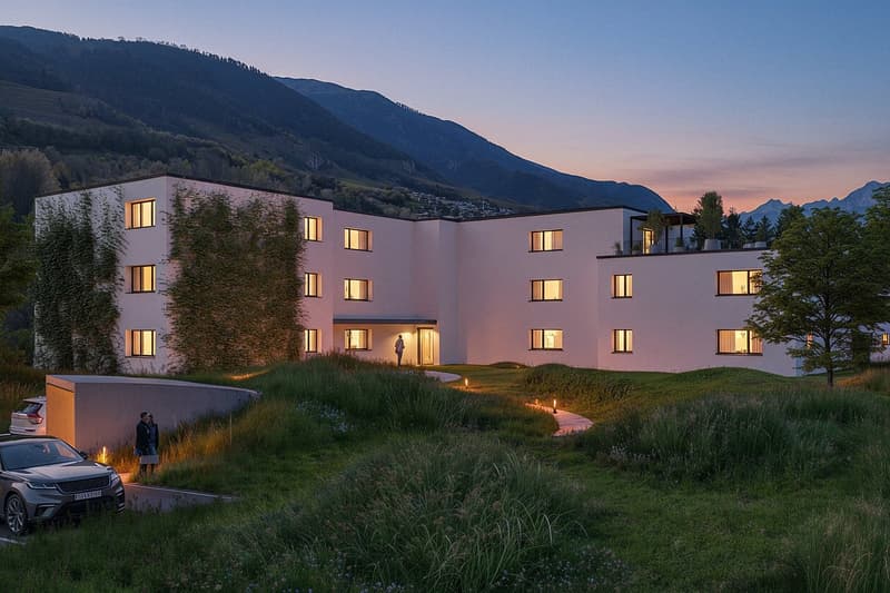 Attique de 3.5 pièces à Chalais - plus de 100m2 ! (7)