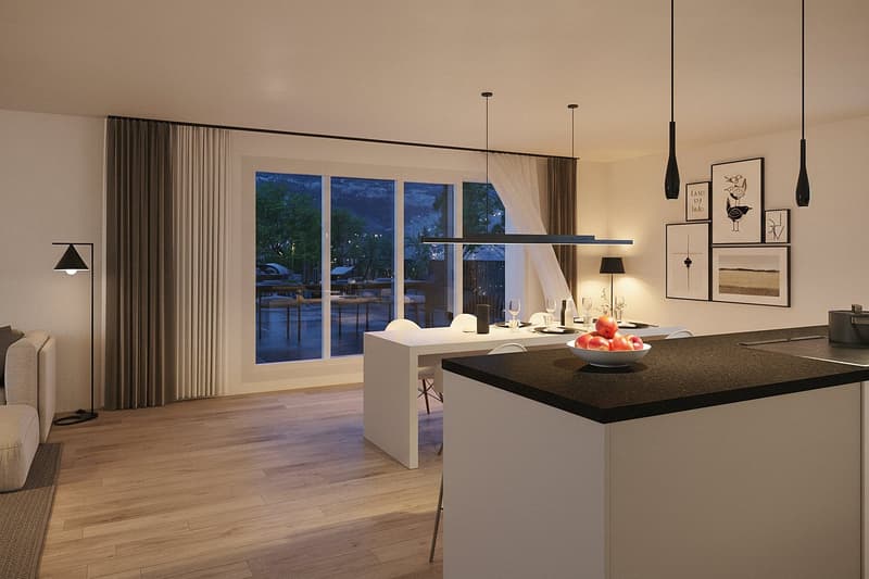 3.5 pièces d'exception à Chalais - près de 100m2 ! (10)