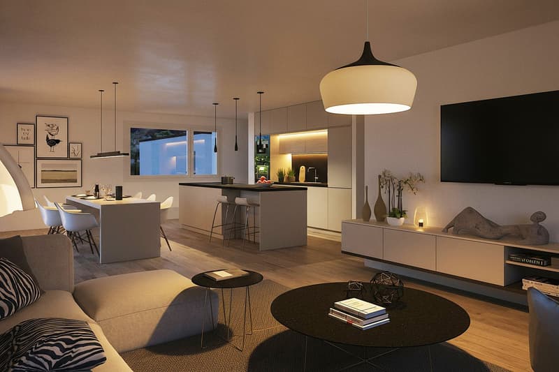 3.5 pièces d'exception à Chalais - près de 100m2 ! (9)