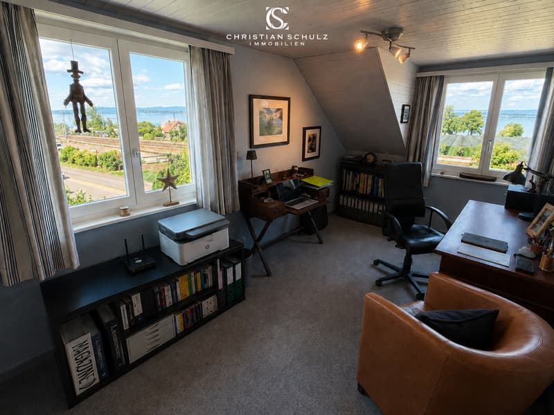 Büro/Schlafzimmer/Gästezimmer mit Seesicht