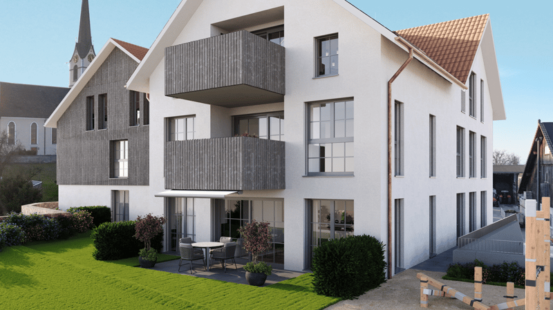 Blickfang Eschenz – Exklusive Neubauwohnungen im stilvollen Landhausstil (2)