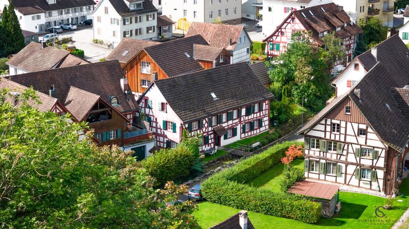 Charmante 2.5-Zimmer-Maisonette mit Cheminée und Sitzplatz/Garten (11)