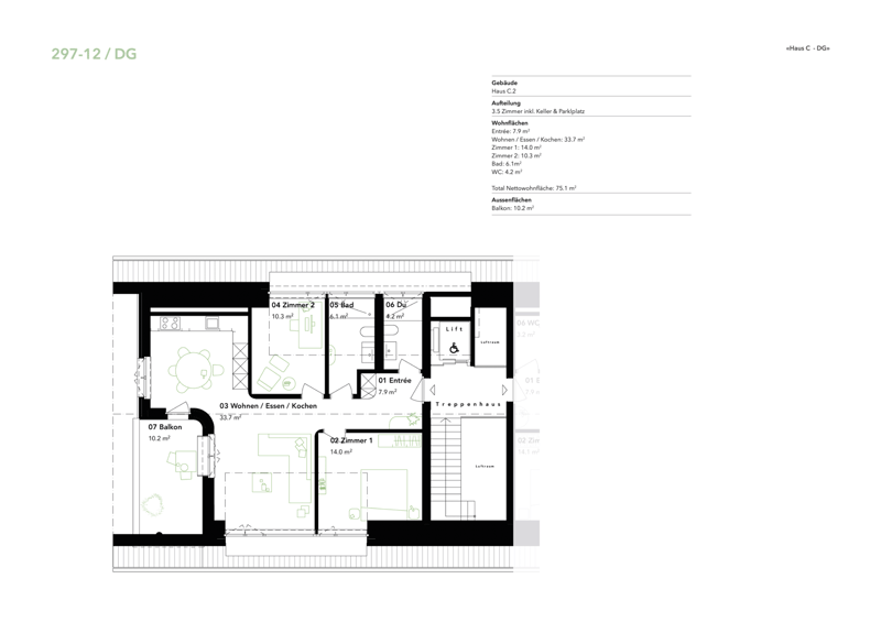 Charmante Neubauwohnung in Mühlethurnen (2)